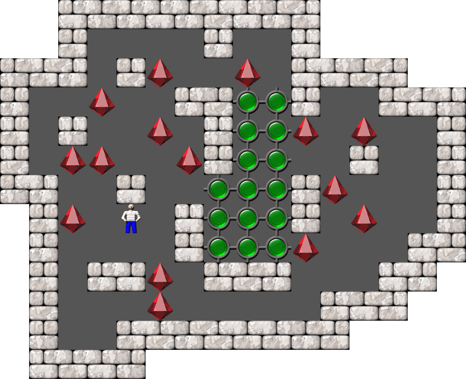 Сокобан Thinking Rabbit Arranged уровень 329